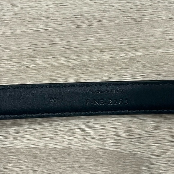 CELINE WESTERN BELT TAURILLON LEATHER 90 main image 4